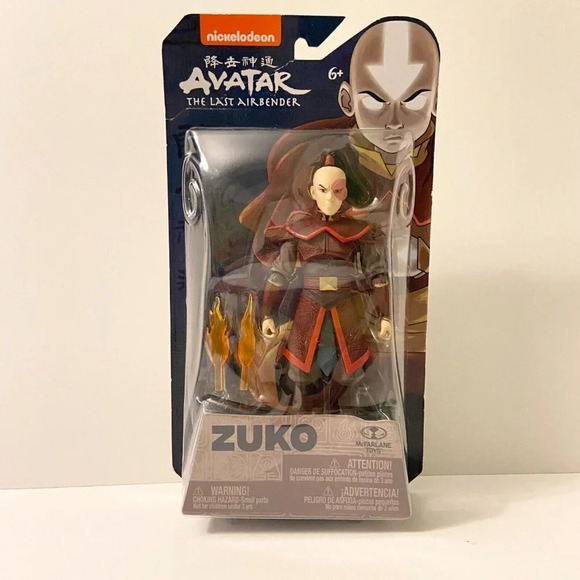 2021 Avatar The Last Airbender Zuko 6 Inch Tall  Action Figure McFarlane Toys - Picture 2 of 16